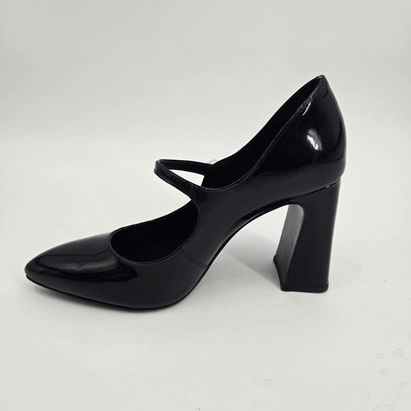 kate spade new york 8 Maren Pearl Patent Leather Mary Jane Pump Strap Almond - Picture 4 of 16